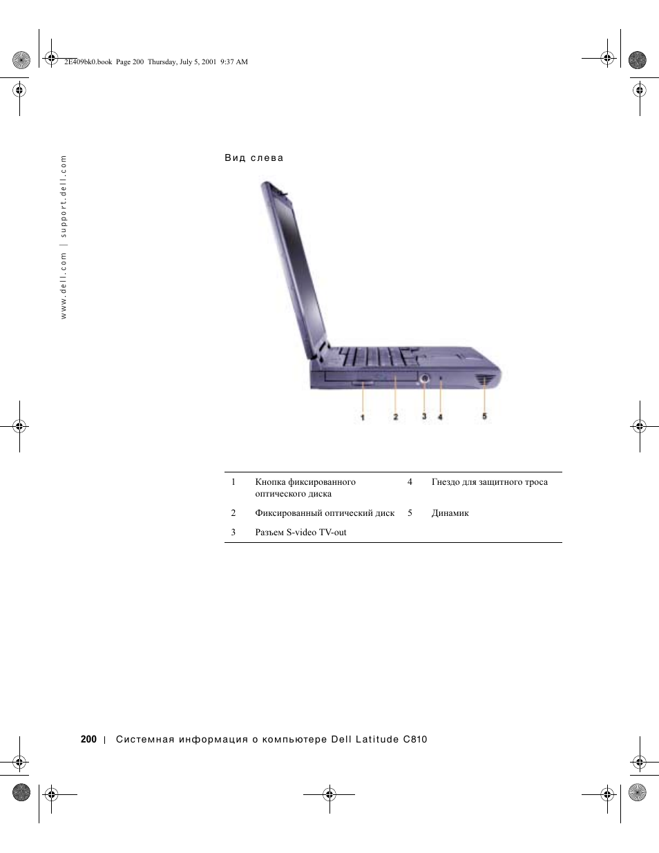 Dell Latitude C810 User Manual | Page 202 / 304