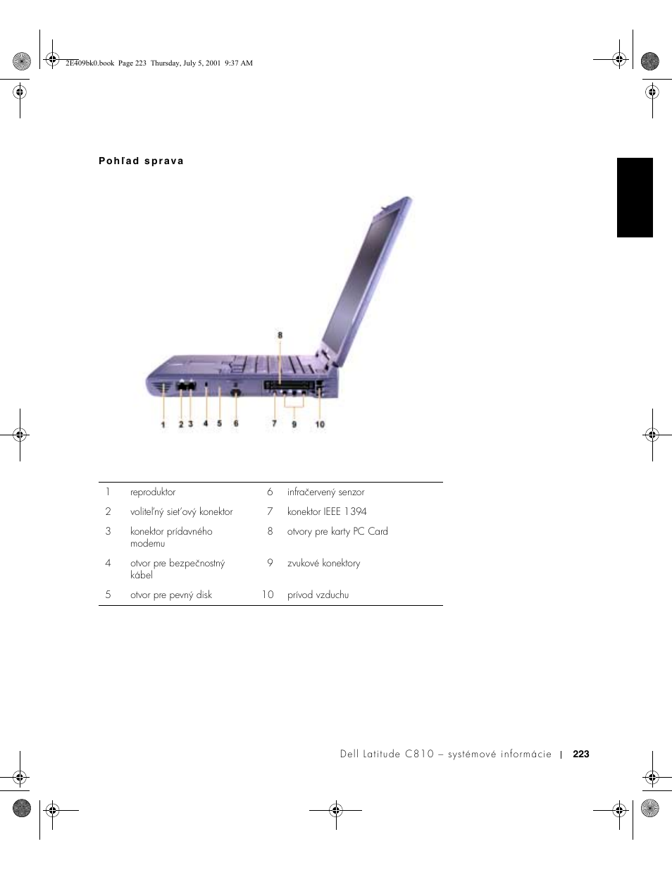 Dell Latitude C810 User Manual | Page 225 / 304