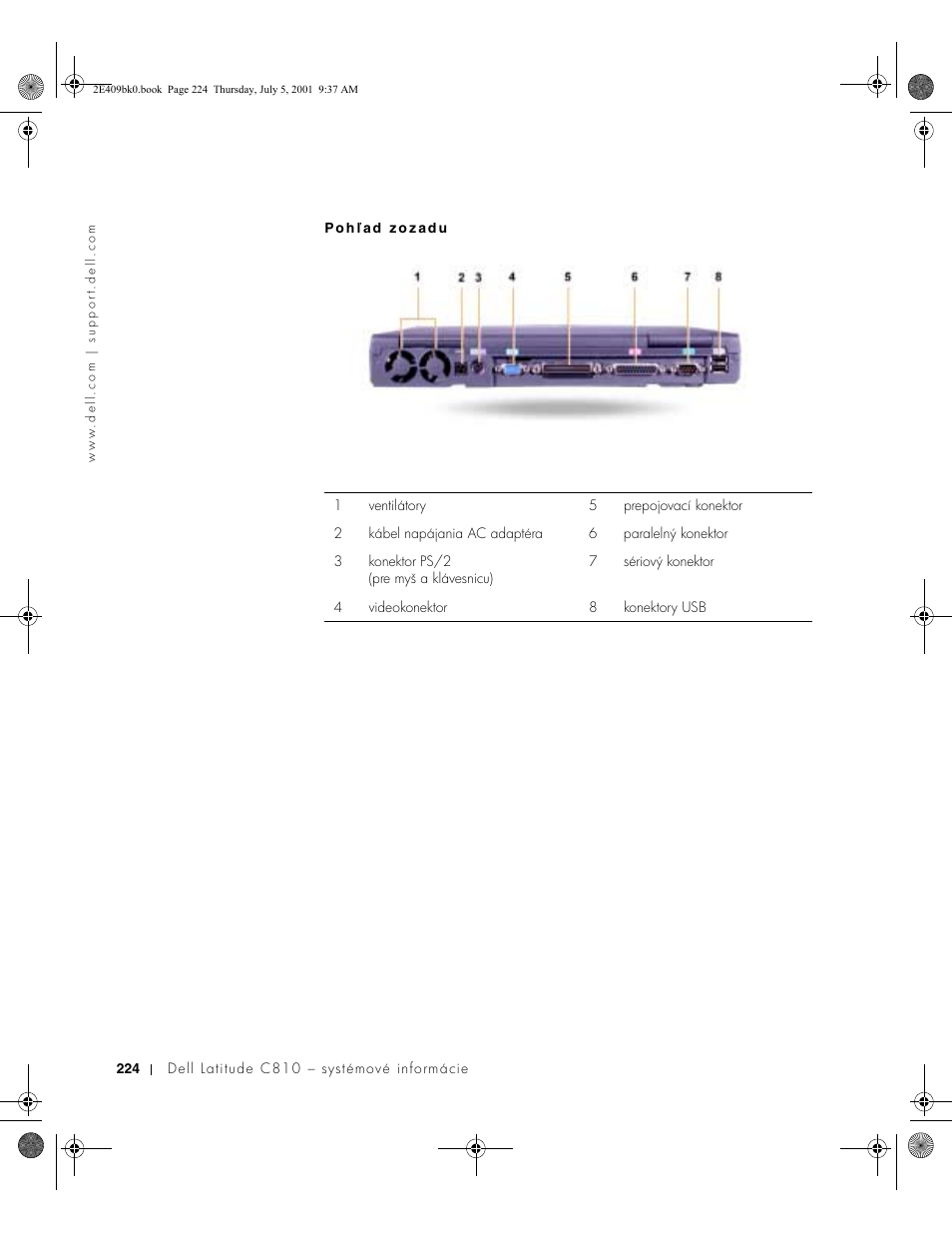 Dell Latitude C810 User Manual | Page 226 / 304