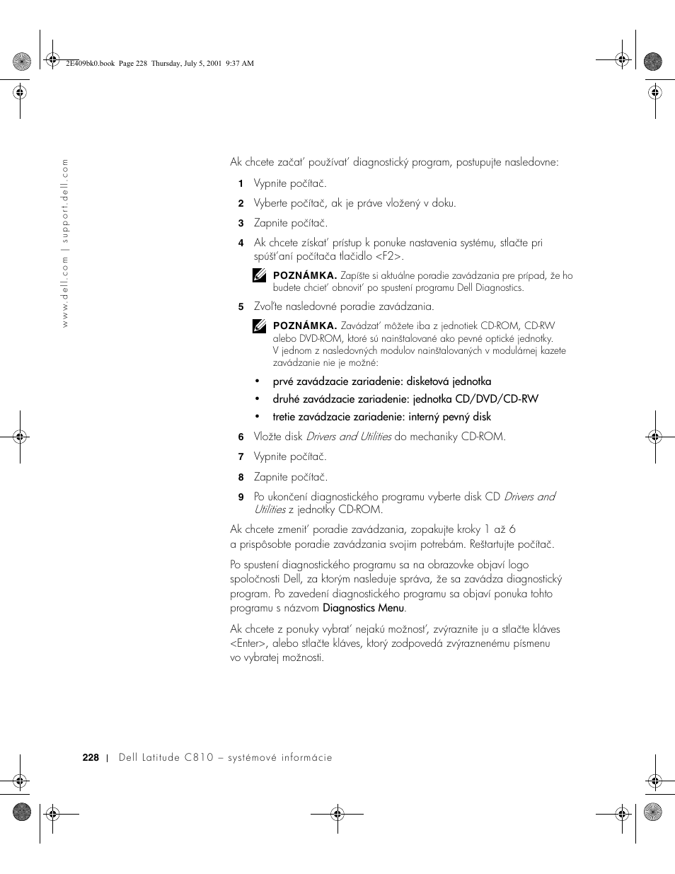 Dell Latitude C810 User Manual | Page 230 / 304