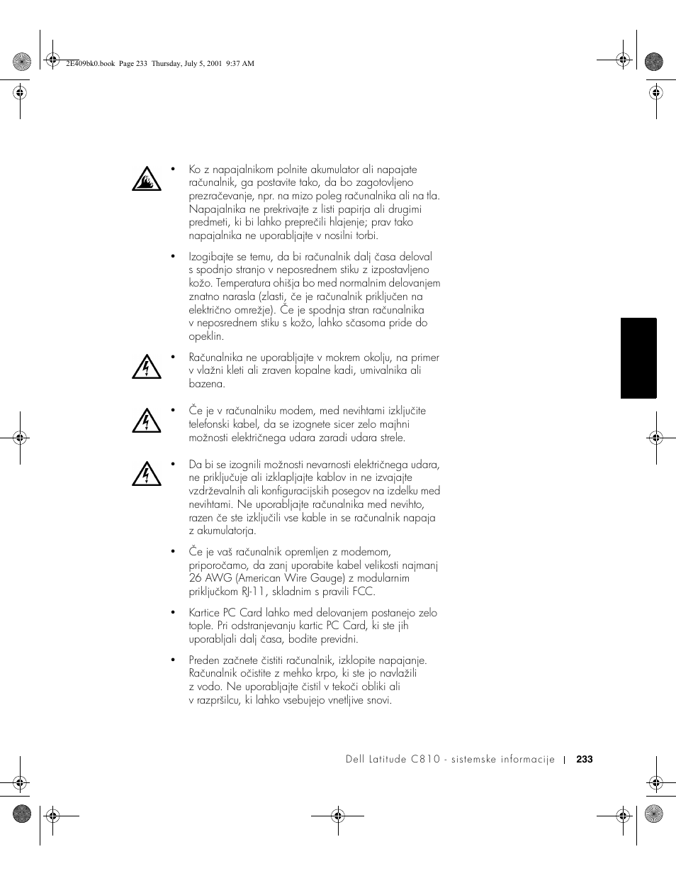 Dell Latitude C810 User Manual | Page 235 / 304