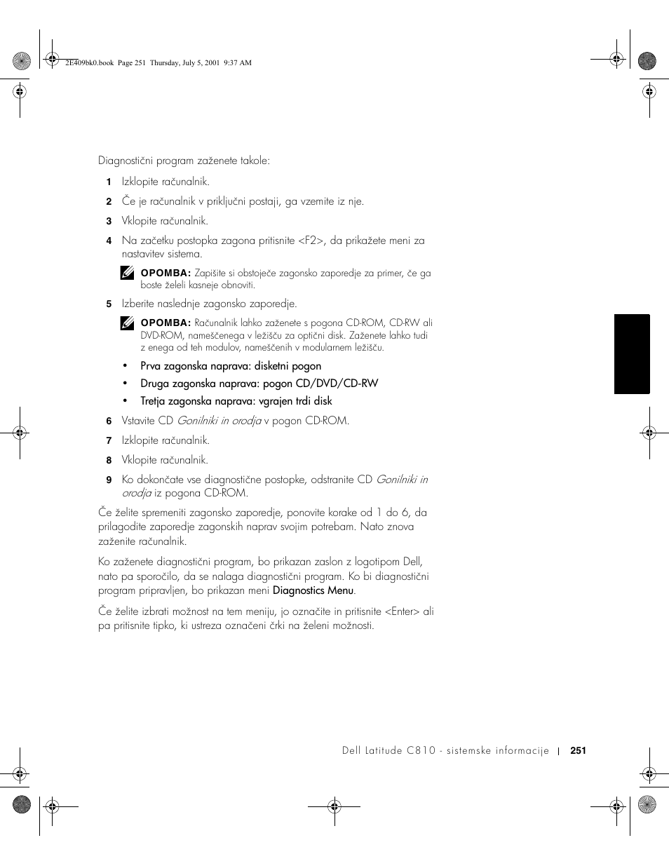 Dell Latitude C810 User Manual | Page 253 / 304