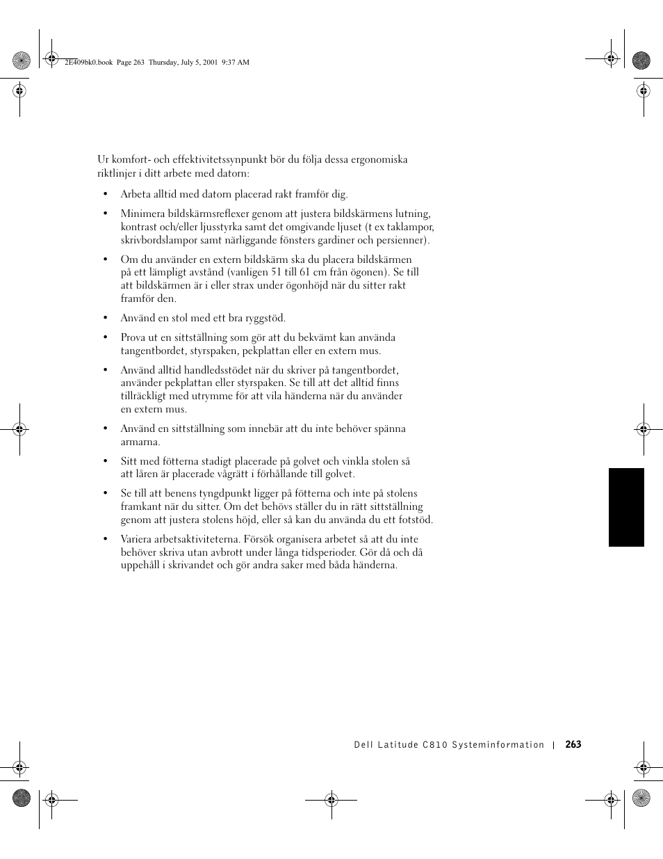 Dell Latitude C810 User Manual | Page 265 / 304