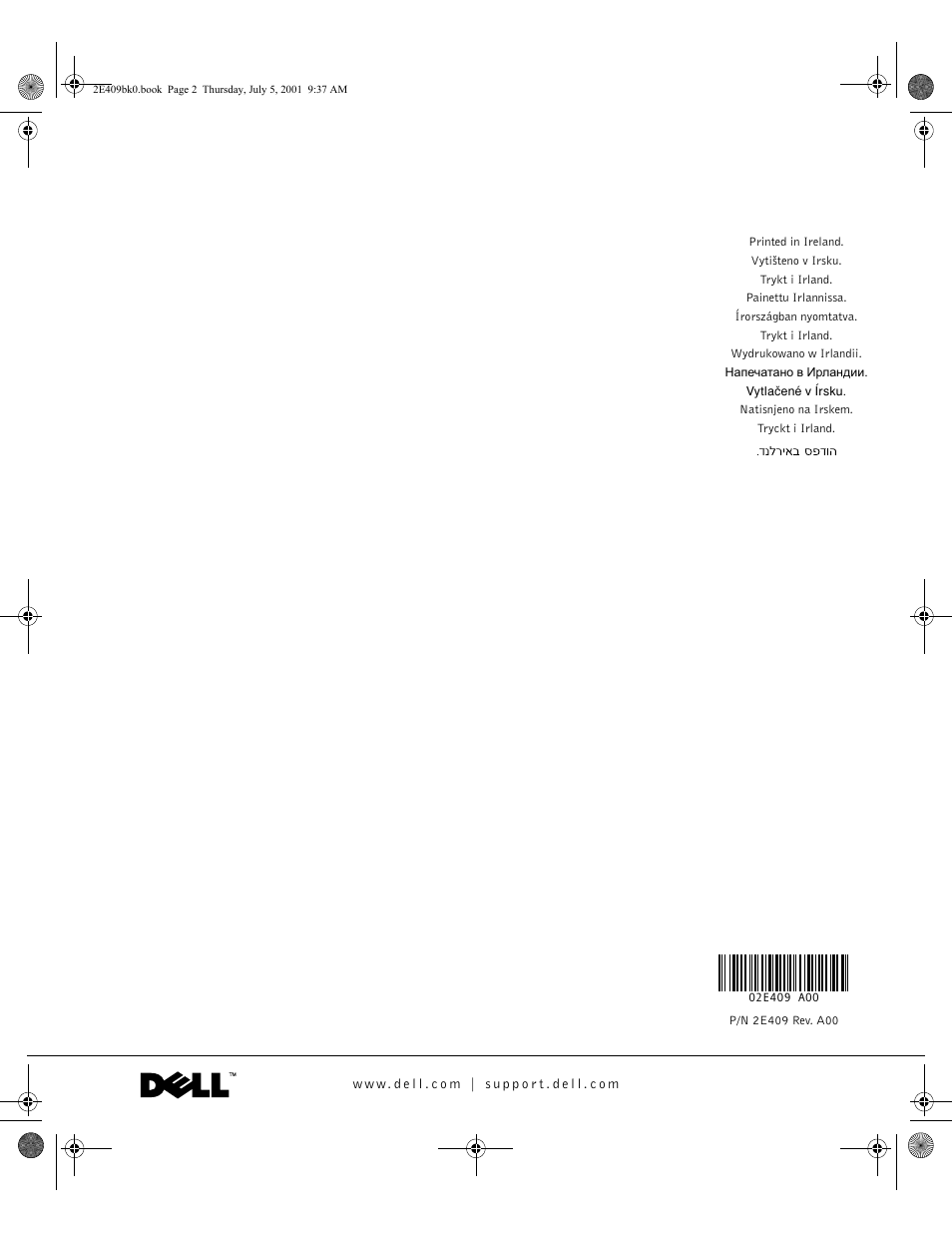 Dell Latitude C810 User Manual | Page 304 / 304