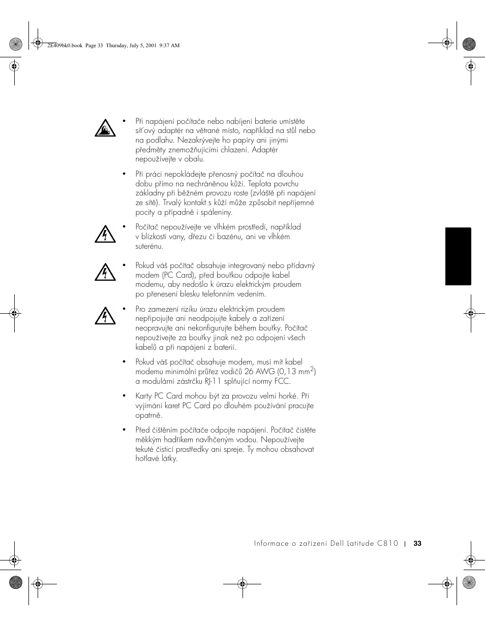 Dell Latitude C810 User Manual | Page 35 / 304