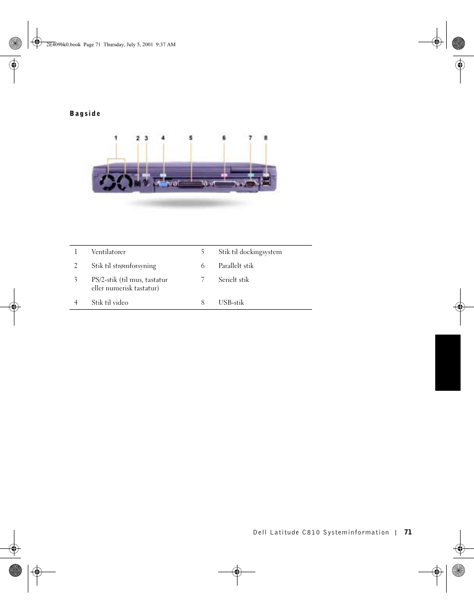 Dell Latitude C810 User Manual | Page 73 / 304