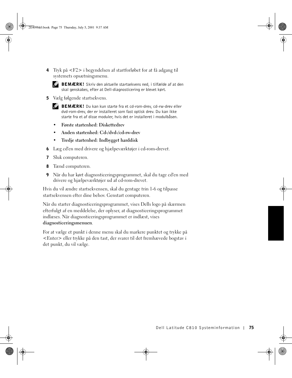 Dell Latitude C810 User Manual | Page 77 / 304