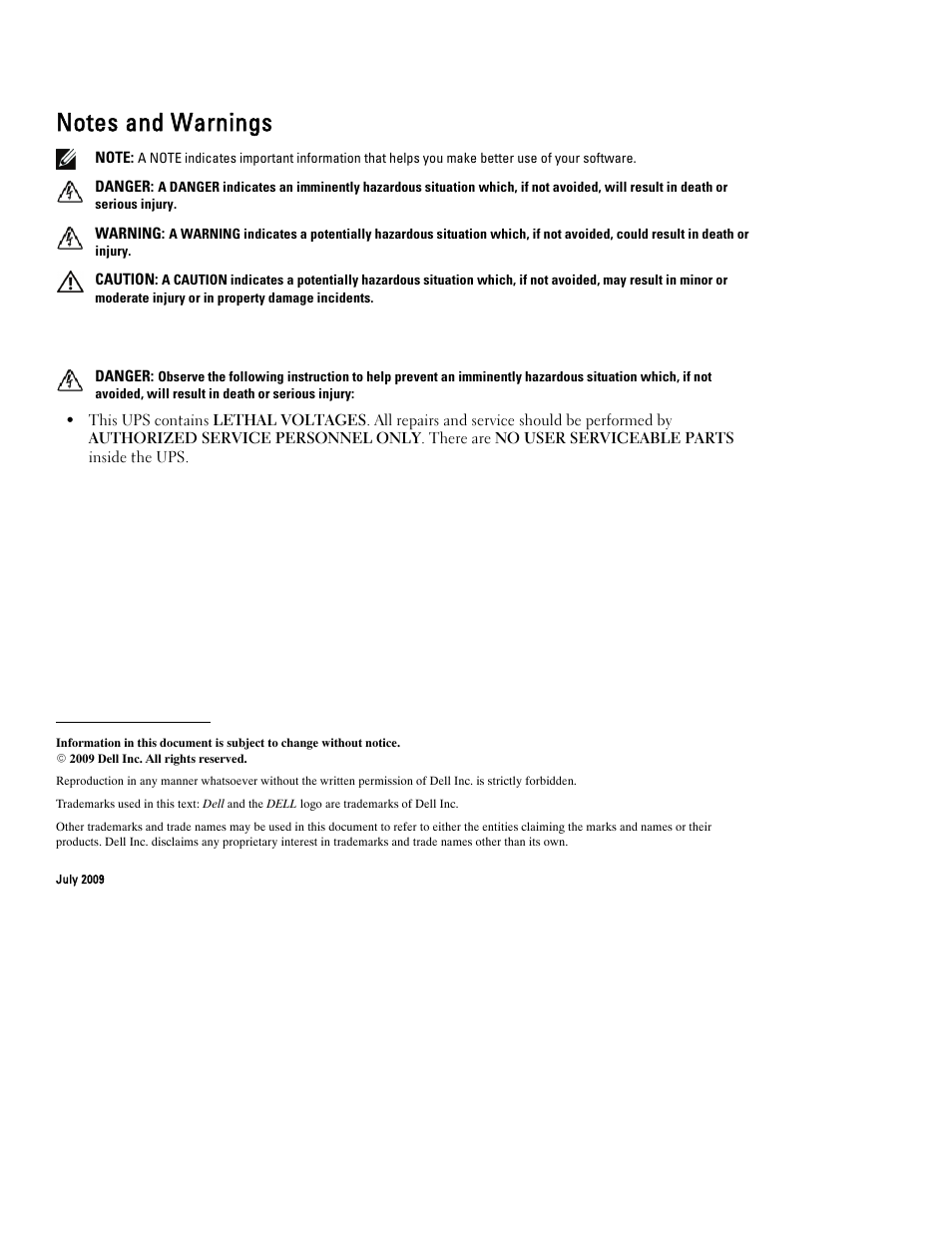 Dell UPS 3750R User Manual | Page 4 / 94