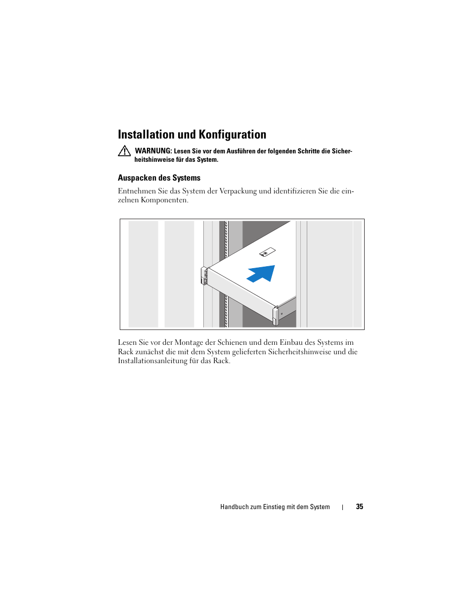 Installation und konfiguration | Dell DR4000 User Manual | Page 37 / 116