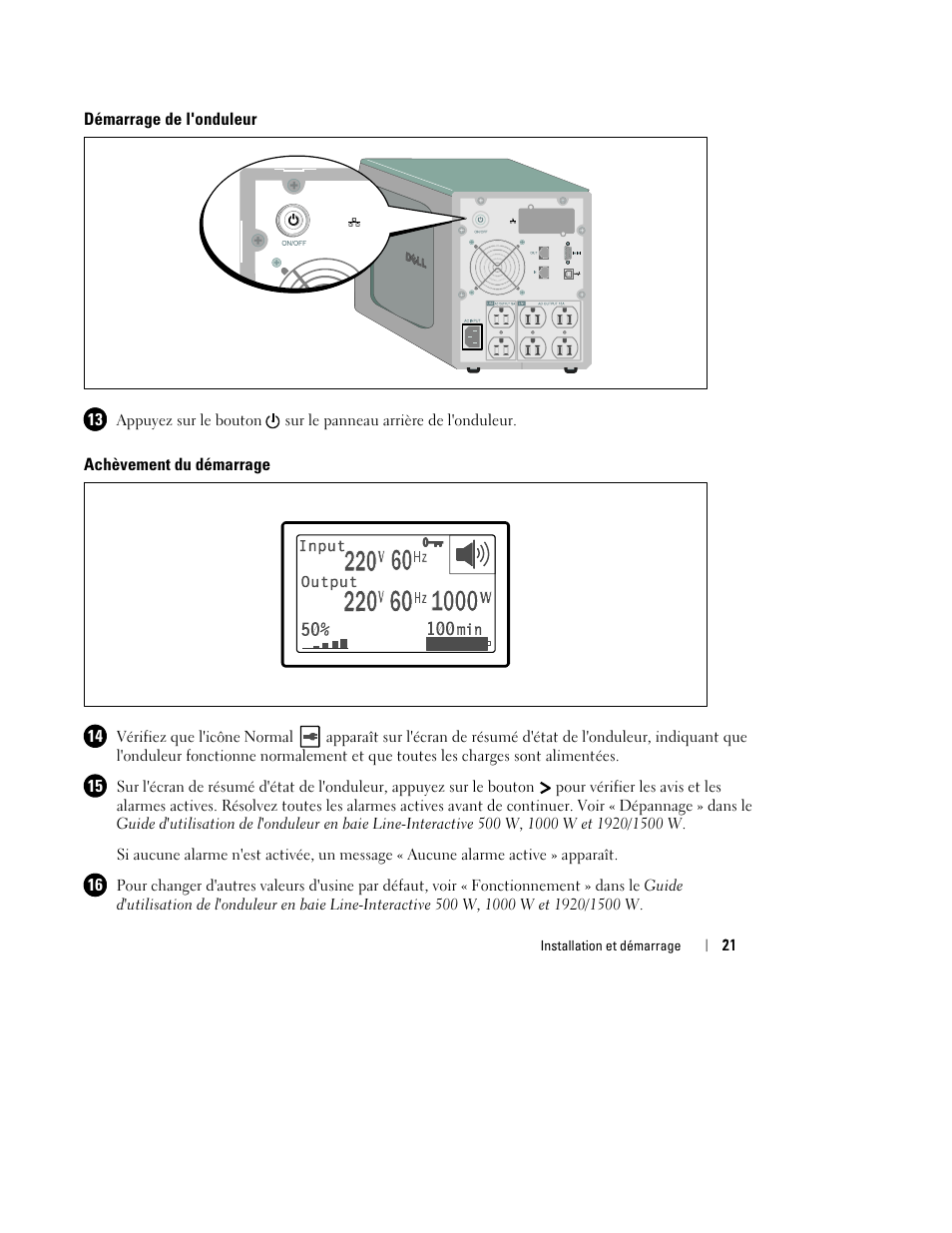 Dell UPS 1000T User Manual | Page 25 / 112