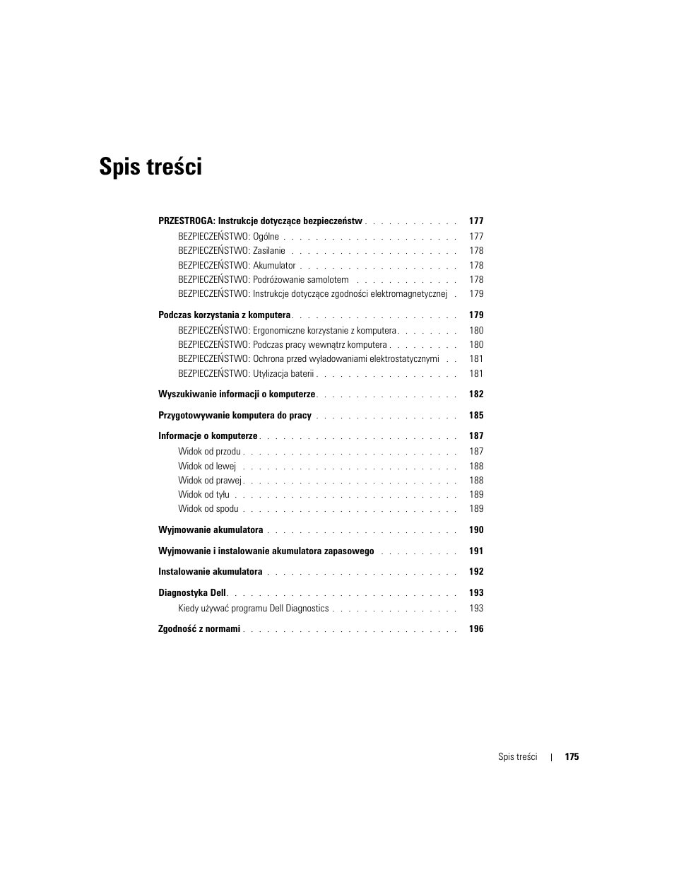 Dell Latitude D505 User Manual | Page 177 / 322