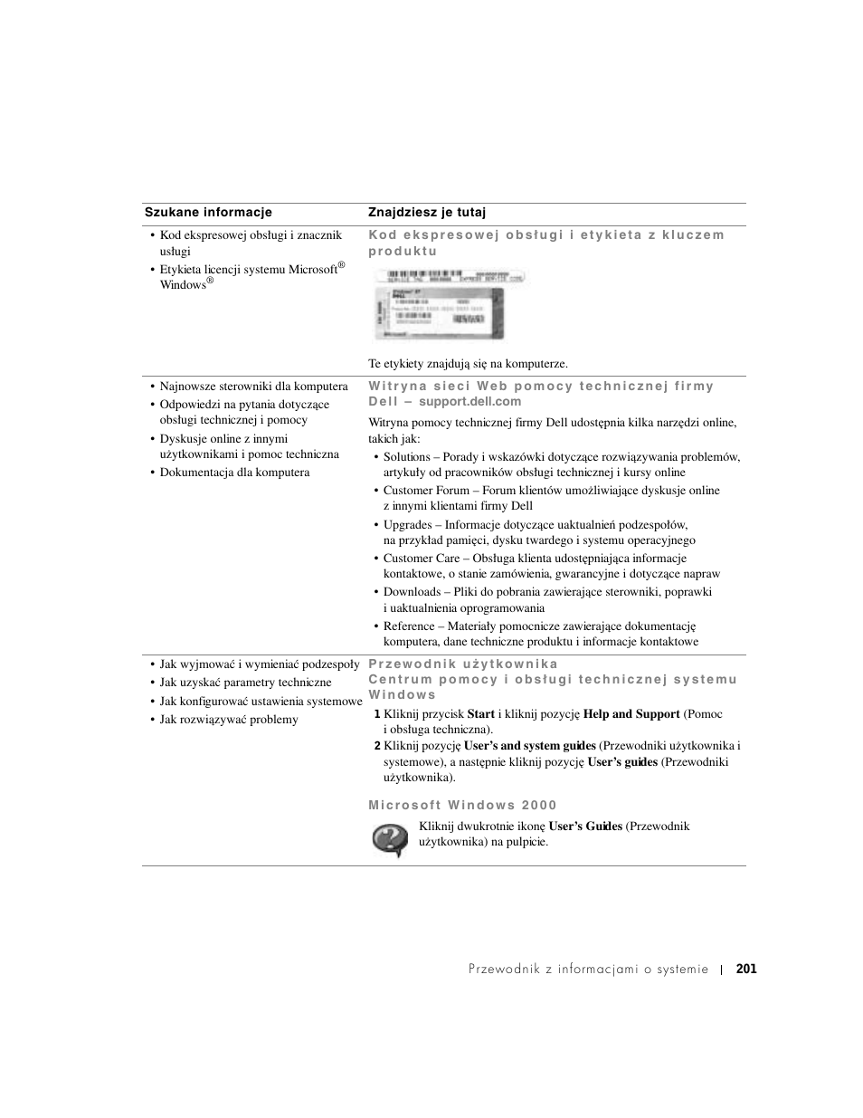 Dell Latitude D500 User Manual | Page 203 / 352
