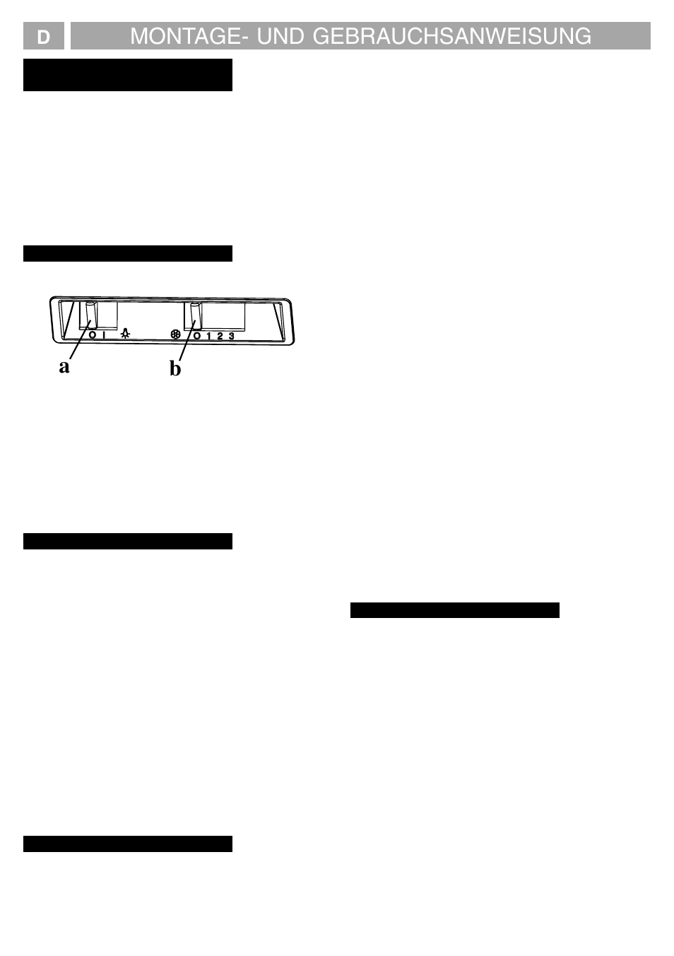 Montage- und gebrauchsanweisung | Fagor 4 CC 130 E N User Manual | Page 6 / 28