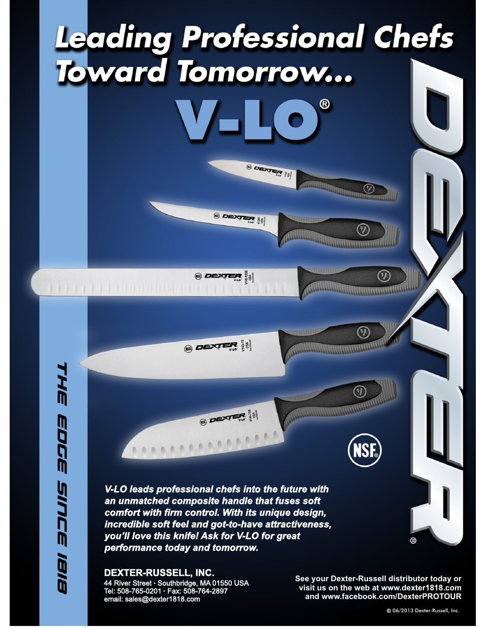 Dexter V-Lo Product Flyer User Manual | 2 pages