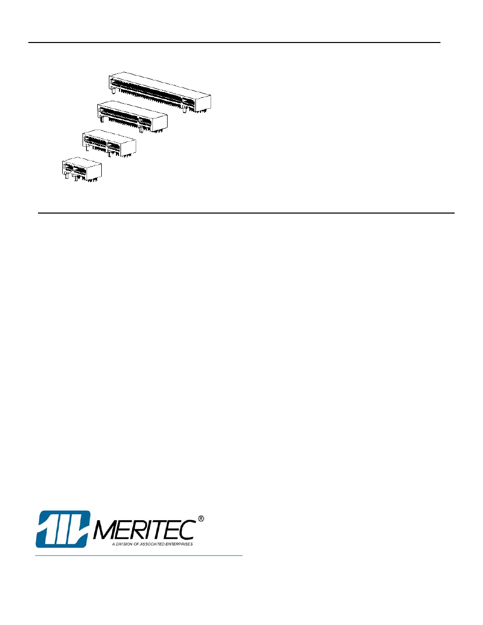 Meritec Right Angle PCI Express (PCIe) Connectors User Manual | 2 pages