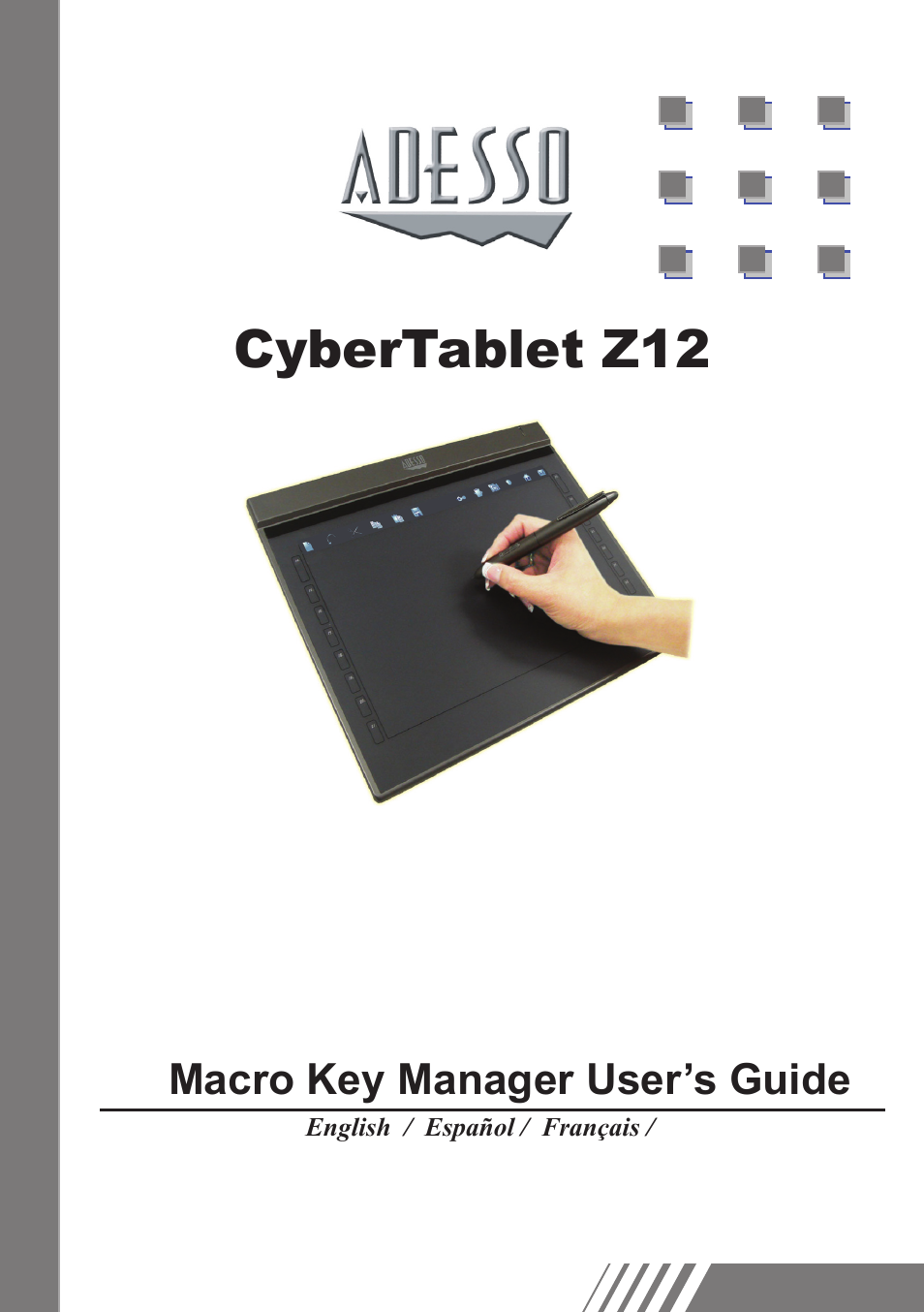 Adesso Cybertablet Z12 Users Manual User Manual | 38 pages