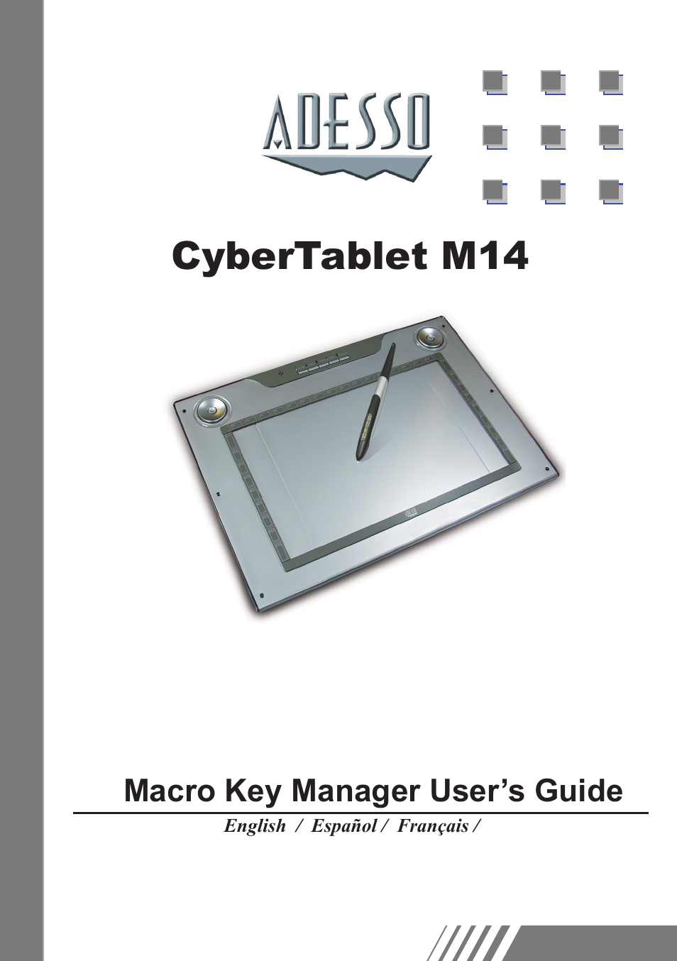 Adesso Cybertablet M14 Users Manual User Manual | 36 pages