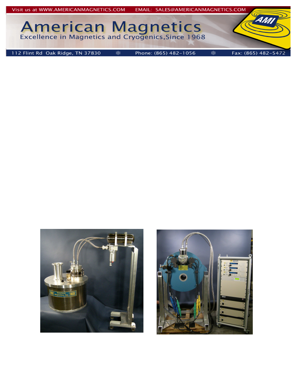American Magnetics MAxes Multi-Axis Magnet systems for Vector Fields User Manual | Page 3 / 4