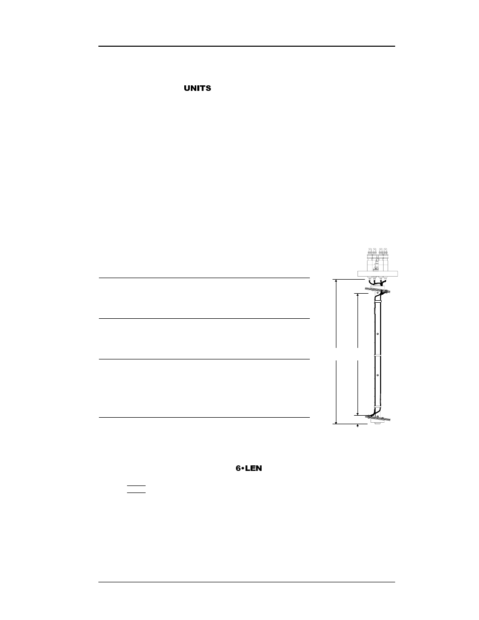 2 selecting the appropriate units, 3 configuring the length settings, Selecting the appropriate units | Configuring the length settings, Operation | American Magnetics 187 Self-Compensating Liquid Level Controller User Manual | Page 25 / 75