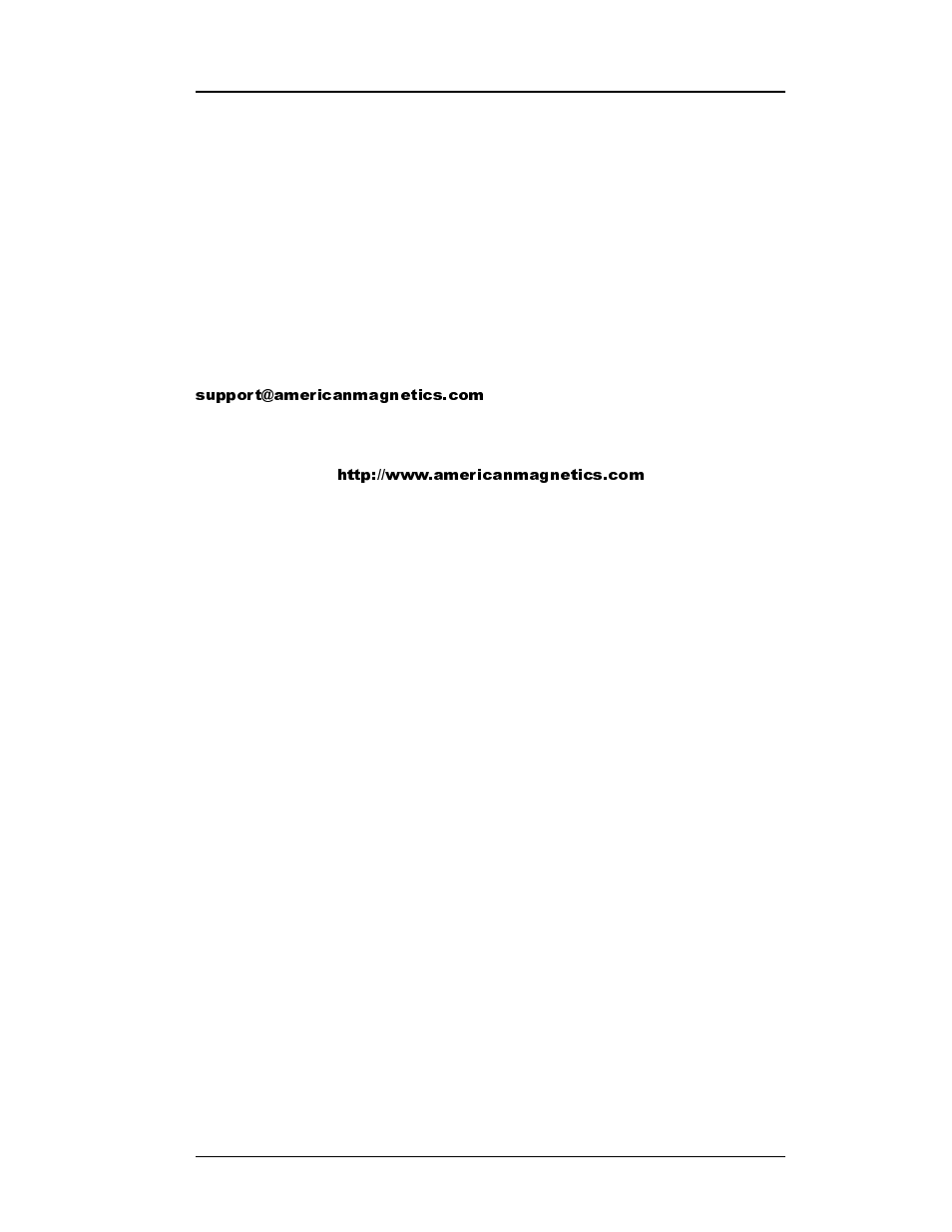 3 additional technical support, 4 return authorization, Additional technical support | Return authorization, Service | American Magnetics 187 Self-Compensating Liquid Level Controller User Manual | Page 67 / 75