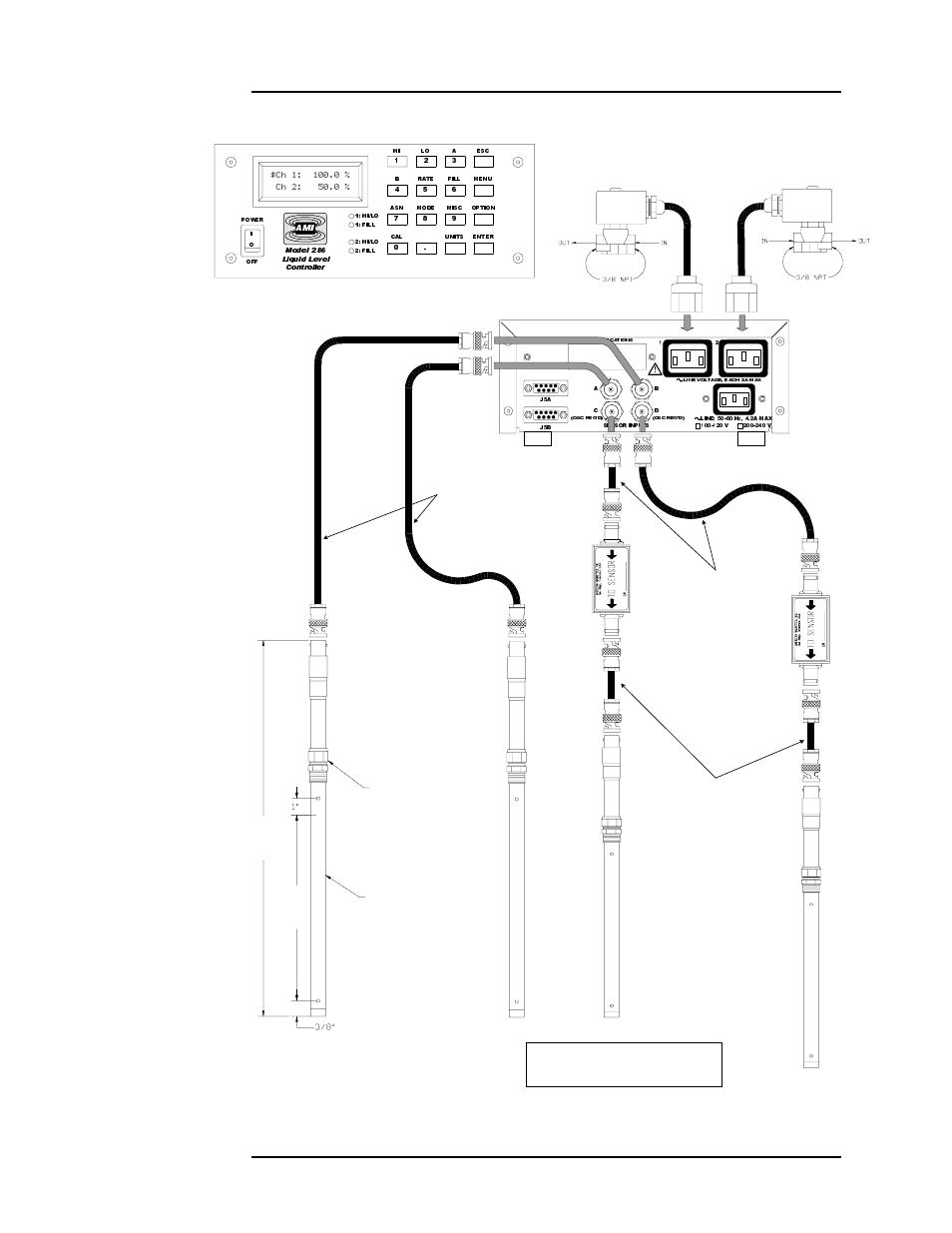 Introduction, System diagram | American Magnetics 286 Multi-Sensor Liquid Level Instrument (CE-Marked) User Manual | Page 19 / 116