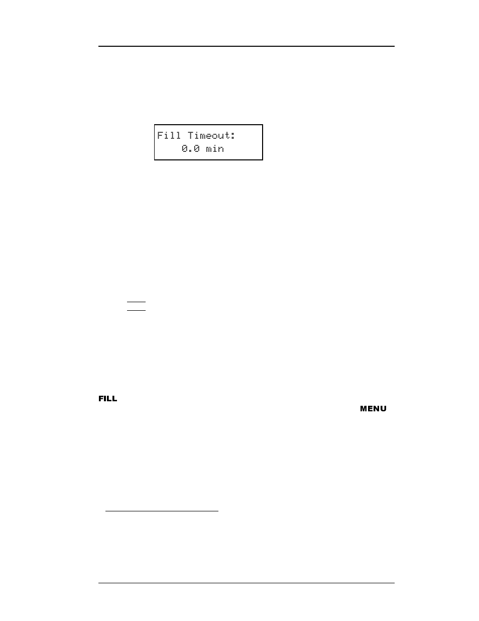 Fill, Menu | American Magnetics 286 Multi-Sensor Liquid Level Instrument (CE-Marked) User Manual | Page 64 / 116
