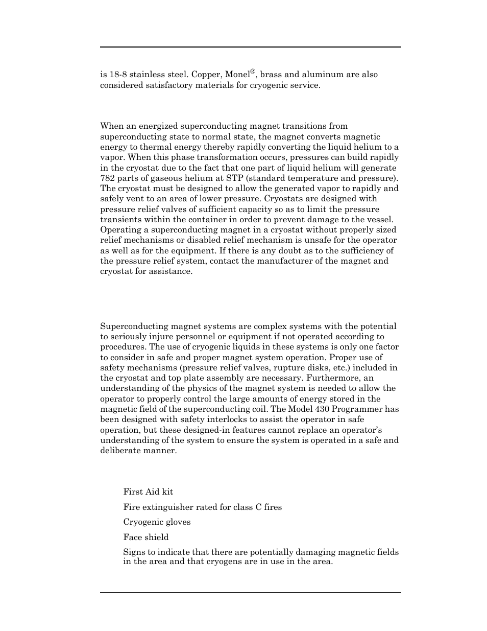 Safety summary, Foreword | American Magnetics 05100PS-430-601 Integrated Power Supply System User Manual | Page 16 / 224