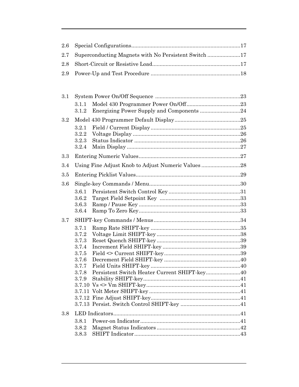 American Magnetics 05100PS-430-601 Integrated Power Supply System User Manual | Page 4 / 224