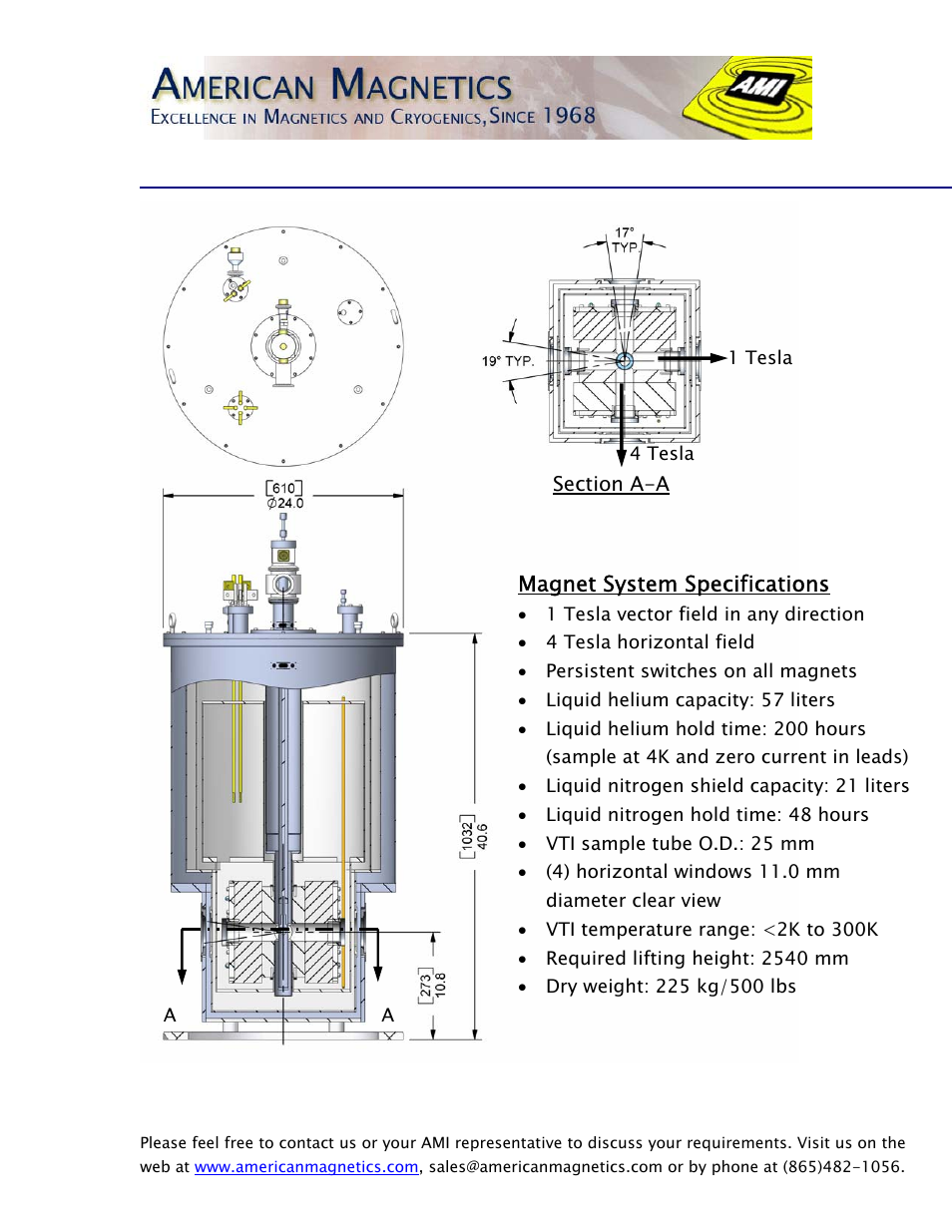 American Magnetics OPMX-141-1 User Manual | Page 2 / 2