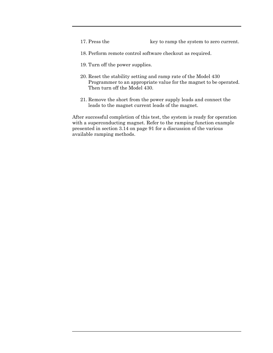 Installation | American Magnetics 05500PS-430-601 High Stability Integrated Power Supply System User Manual | Page 43 / 228