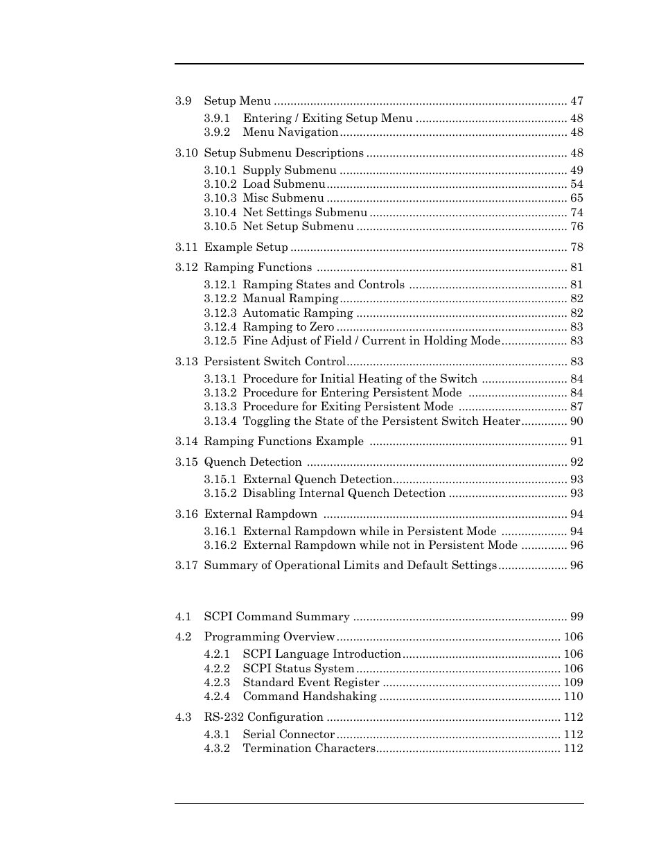 American Magnetics 05500PS-430-601 High Stability Integrated Power Supply System User Manual | Page 5 / 228