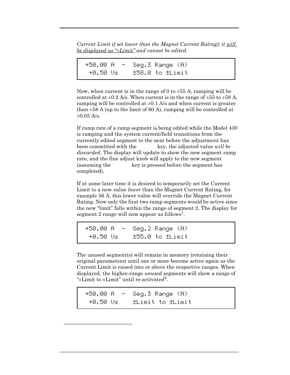 Operation | American Magnetics 05500PS-430-601 High Stability Integrated Power Supply System User Manual | Page 60 / 228