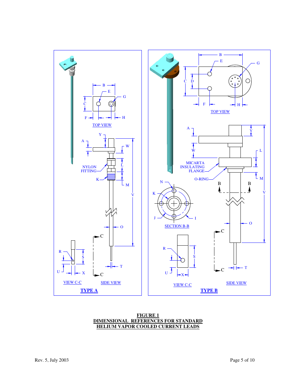 American Magnetics Current Leads for Cryogenic Systems Manual User Manual | Page 5 / 10