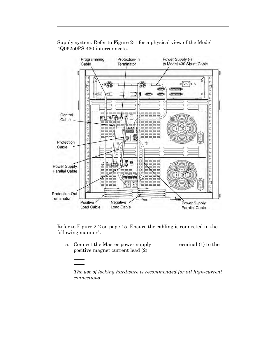 Installation | American Magnetics 4Q06250PS-430 Integrated Power Supply System User Manual | Page 32 / 216