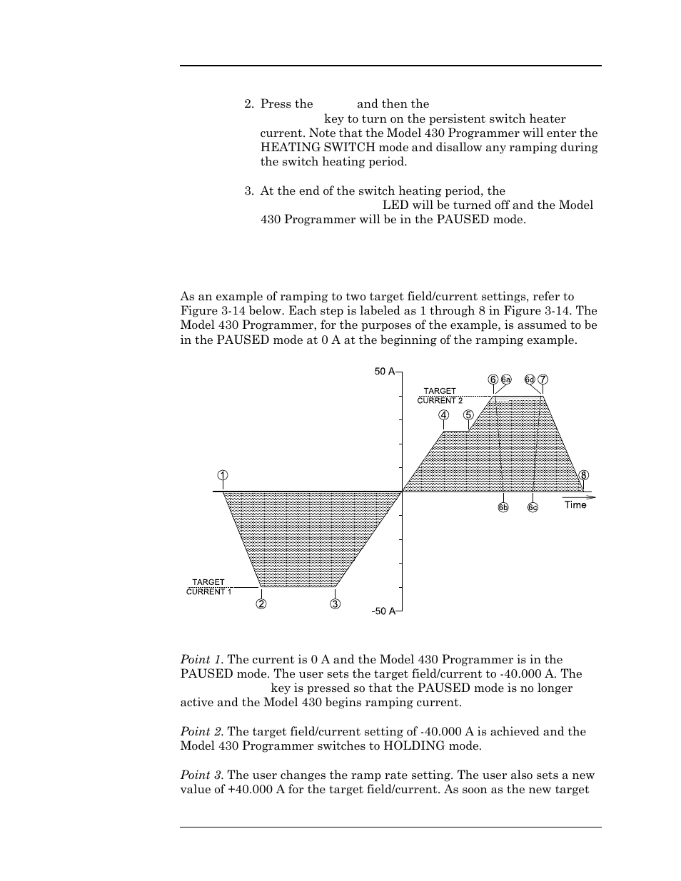 14 ramping functions example, In section 3.14 on, Operation | American Magnetics 4Q12125PS-430 Integrated Power Supply System User Manual | Page 103 / 216