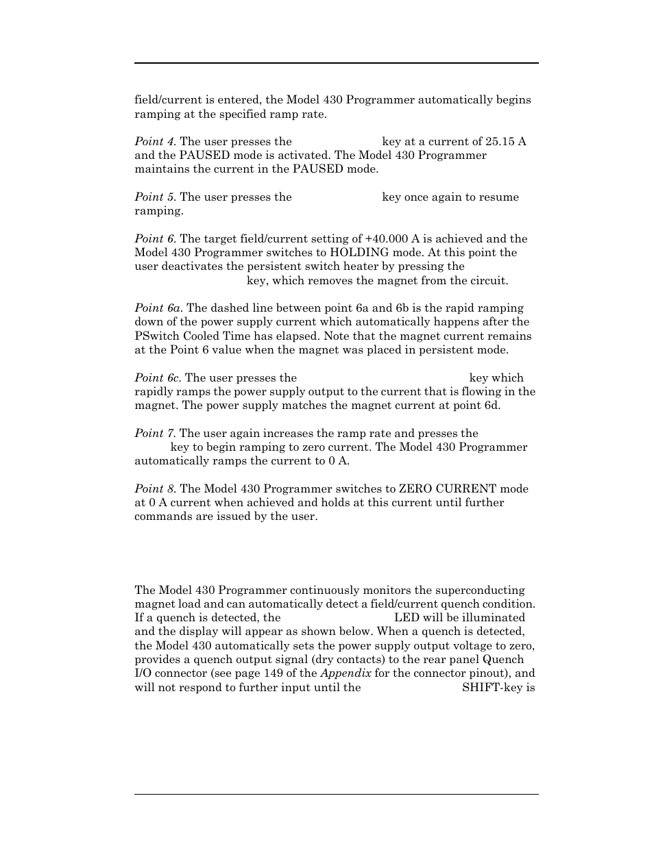 15 quench detection, Operation | American Magnetics 4Q12125PS-430 Integrated Power Supply System User Manual | Page 104 / 216