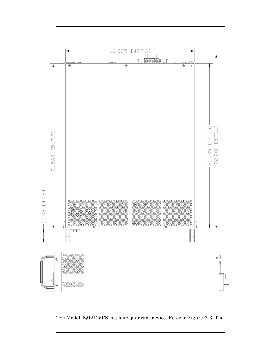 A.11.3 four-quadrant characteristics, Appendix | American Magnetics 4Q12125PS-430 Integrated Power Supply System User Manual | Page 184 / 216