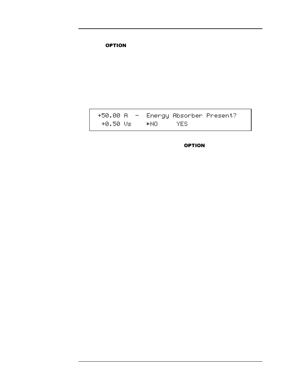 8 energy absorber present, Operation | American Magnetics 420 Power Supply Programmer User Manual | Page 65 / 134