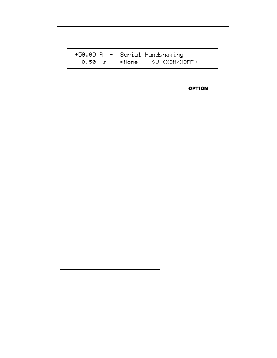 5 serial handshaking, 5 example setup, Figure 3-5. example magnet specification sheet | Example setup, Figure 3-5, Example magnet specification sheet, H 3.2.5 on, Operation, Rev. 7 | American Magnetics 420 Power Supply Programmer User Manual | Page 68 / 134