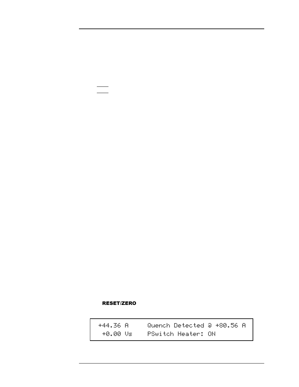 3 optional switching of external power supply, 5 quench detection, Optional switching of external power supply | Quench detection | American Magnetics 420 Power Supply Programmer User Manual | Page 79 / 134
