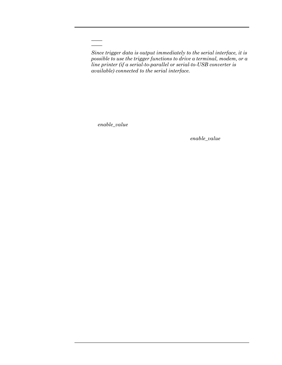 2 trigger commands and queries, Remote interface reference | American Magnetics 4Q1010PS-430 Integrated Power Supply System User Manual | Page 147 / 214