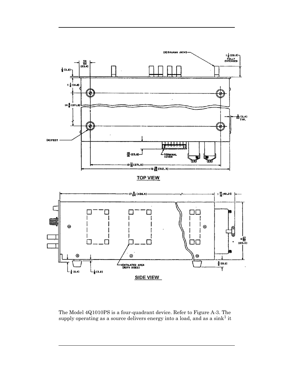 A.11.3 four-quadrant characteristics, Appendix | American Magnetics 4Q1010PS-430 Integrated Power Supply System User Manual | Page 182 / 214