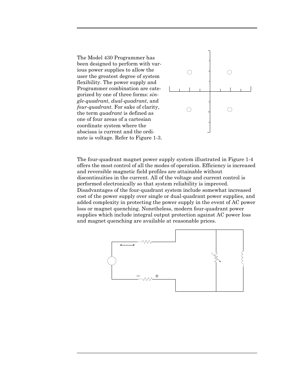 6 operating characteristics, 1 four-quadrant operation, Introduction | American Magnetics 4Q1010PS-430 Integrated Power Supply System User Manual | Page 27 / 214
