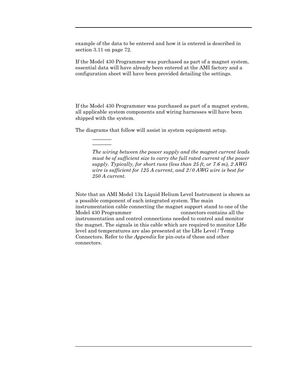5 system interconnects, Installation | American Magnetics 4Q1010PS-430 Integrated Power Supply System User Manual | Page 31 / 214