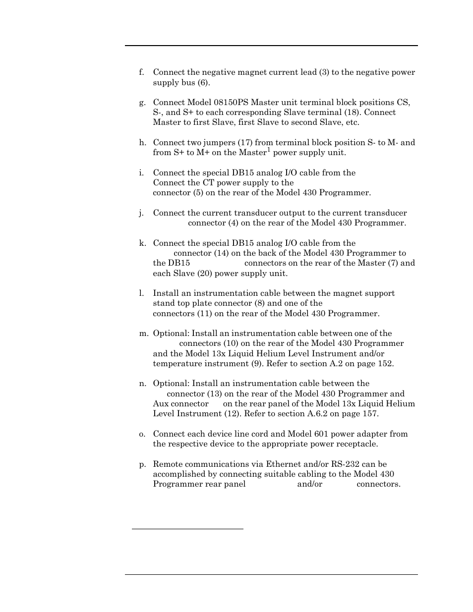 Installation | American Magnetics 05300PS-430-601 High Stability Integrated Power Supply System User Manual | Page 37 / 226