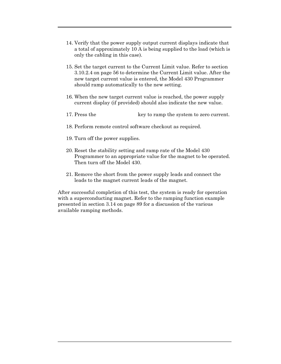 Installation | American Magnetics 05300PS-430-601 High Stability Integrated Power Supply System User Manual | Page 42 / 226