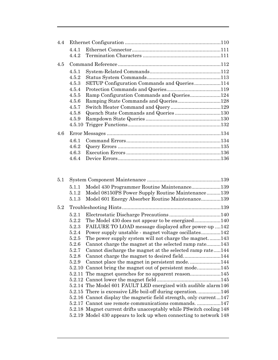 American Magnetics 05300PS-430-601 High Stability Integrated Power Supply System User Manual | Page 6 / 226