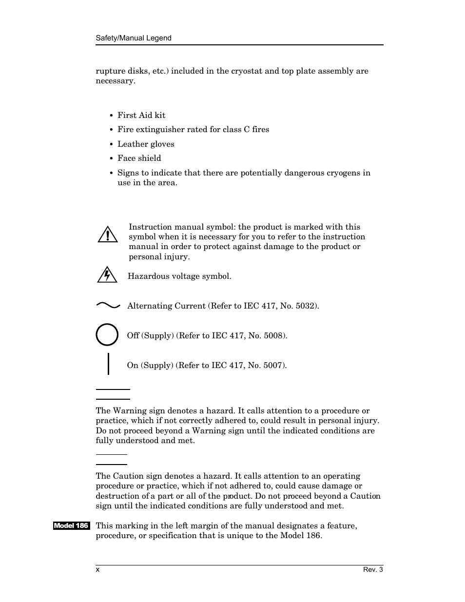 Foreword | American Magnetics 185 & 186 Liquid Level Instruments (CE-Marked) User Manual | Page 10 / 82