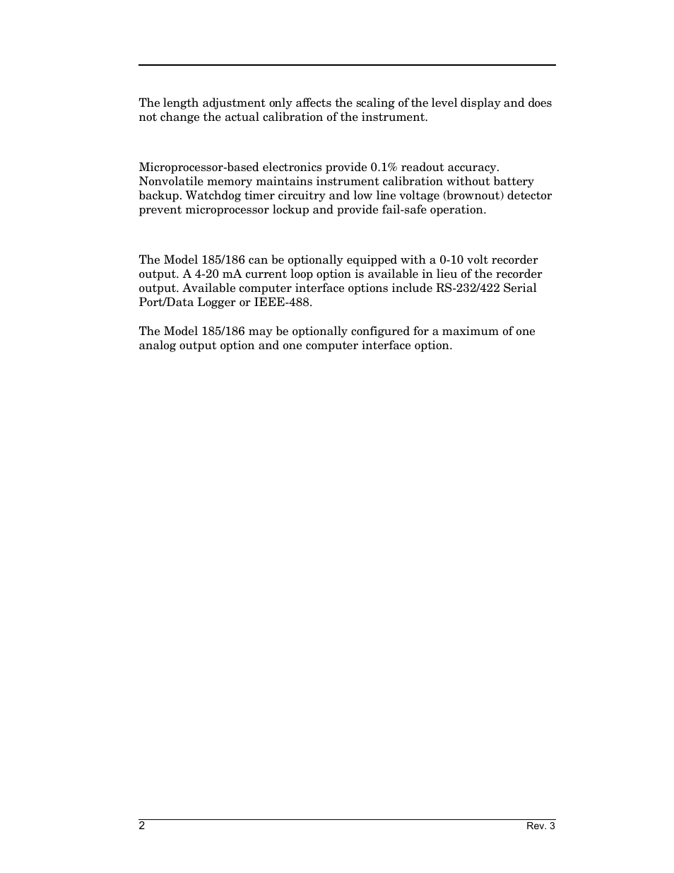 Introduction | American Magnetics 185 & 186 Liquid Level Instruments (CE-Marked) User Manual | Page 12 / 82