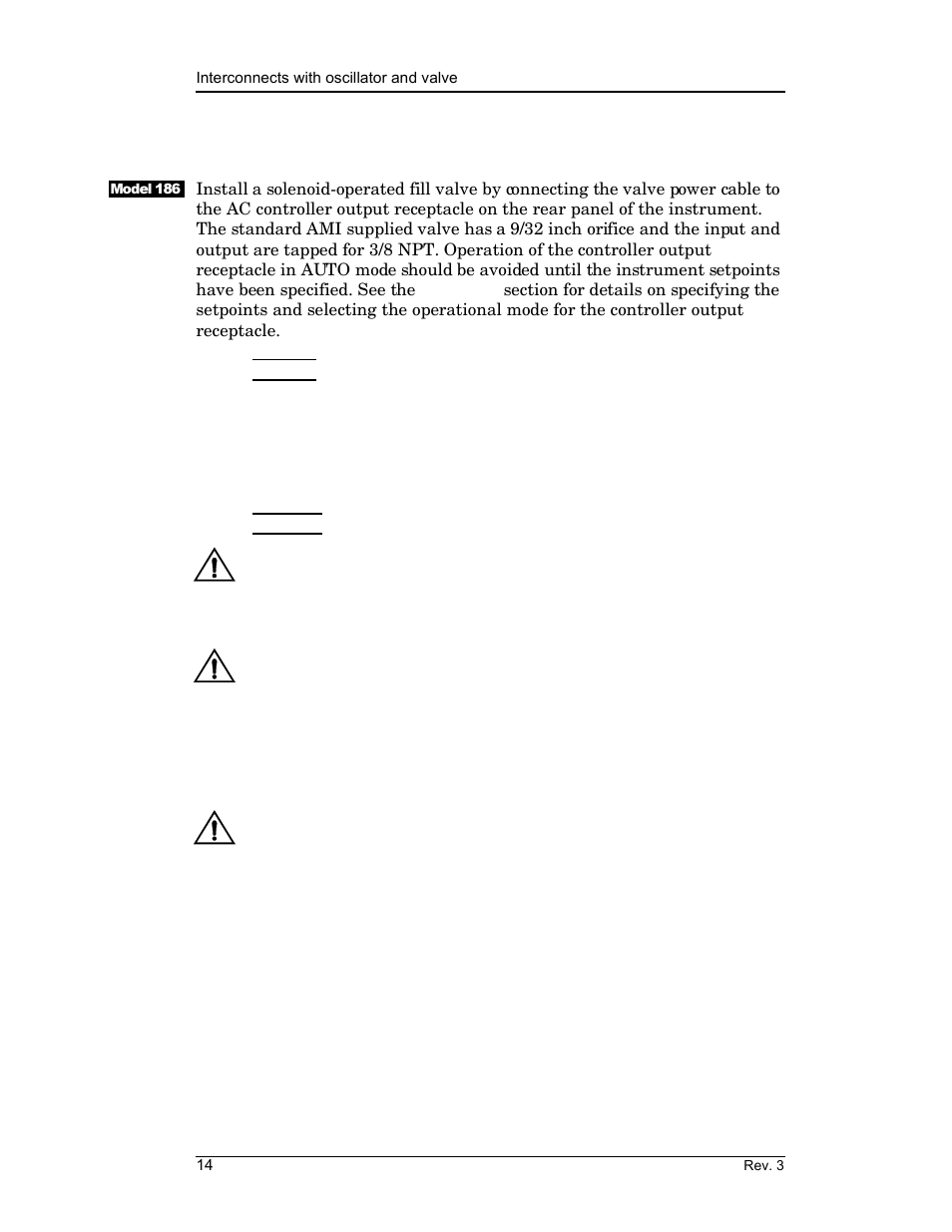 Installation | American Magnetics 185 & 186 Liquid Level Instruments (CE-Marked) User Manual | Page 24 / 82